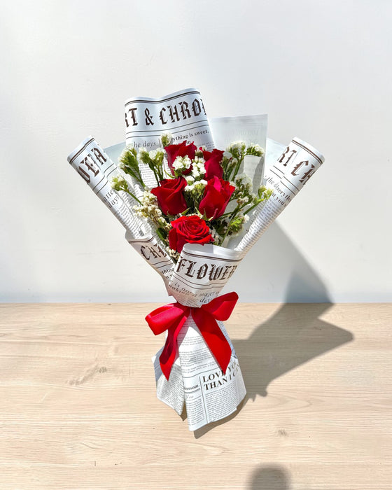 Ramo de Rosas rojas "Rubí"