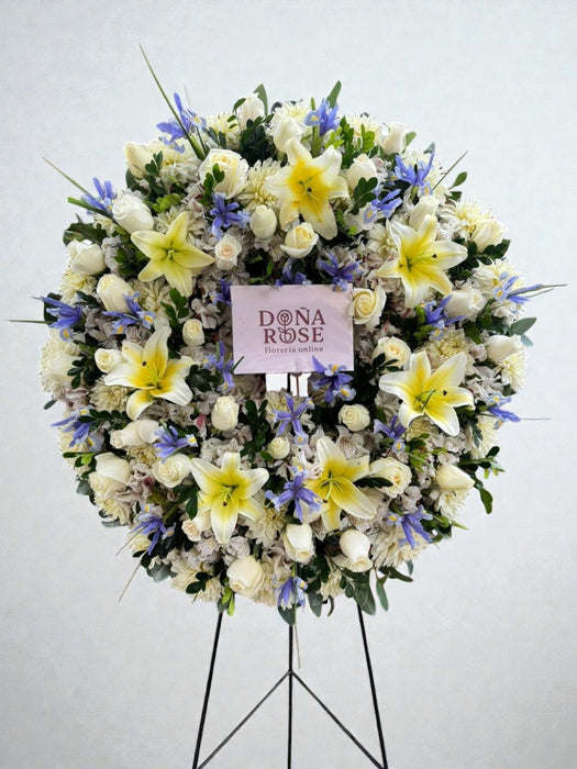 Corona Fúnebre Especial “Luz Celestial”