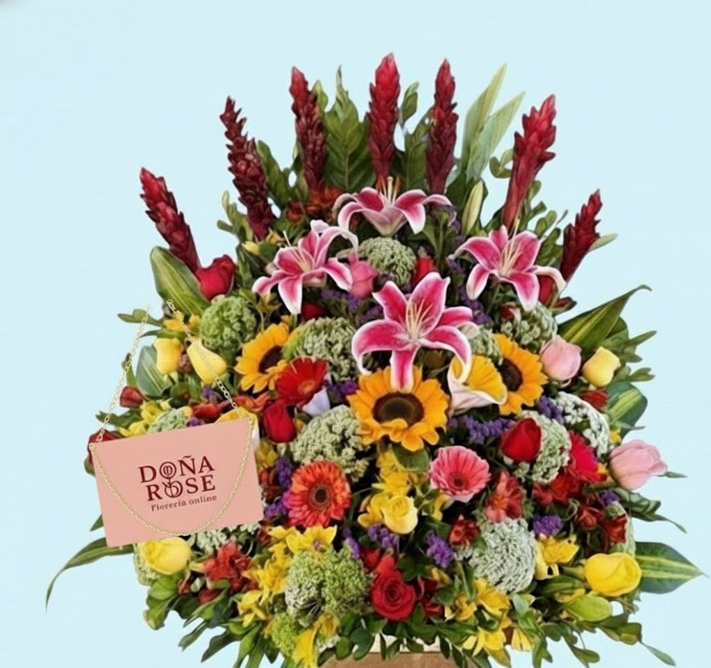 Canasta Primaveral “Eterna Primavera”