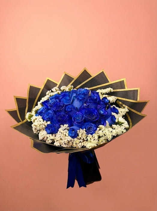 Ramo de 40 Rosas Azules “Ethan”