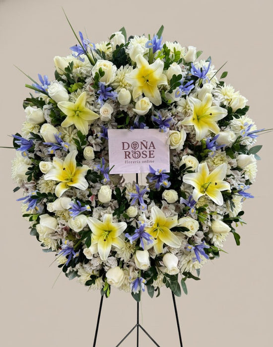 Corona Fúnebre Especial “Luz Celestial”